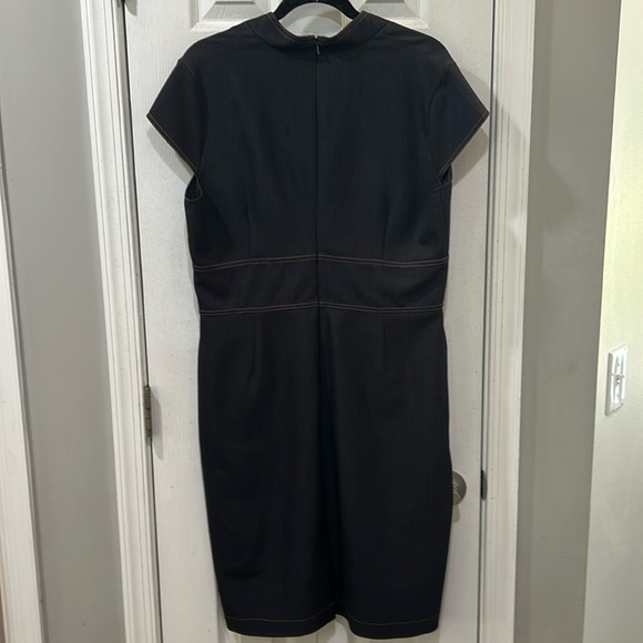 Ellen Tracy Dark denim dress with stretch Size XL - Picture 2 of 4